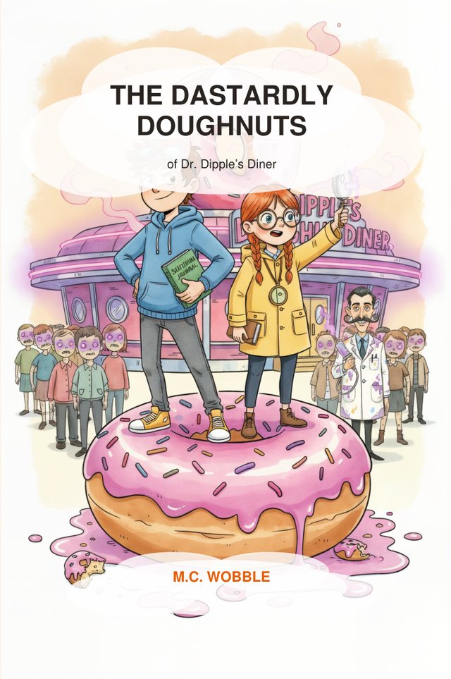 Cover of The Dastardly Doughnuts of Dr. Dipple's Diner